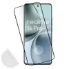 IDOL 1991 GLAMOUR TEMPERED GLASS REALME 14 PRO 5G 6.77in 9H 0.30mm FULL COVER 3D FULL GLUE FINGER UNLOCK BLACK+SQUEEZY CARD