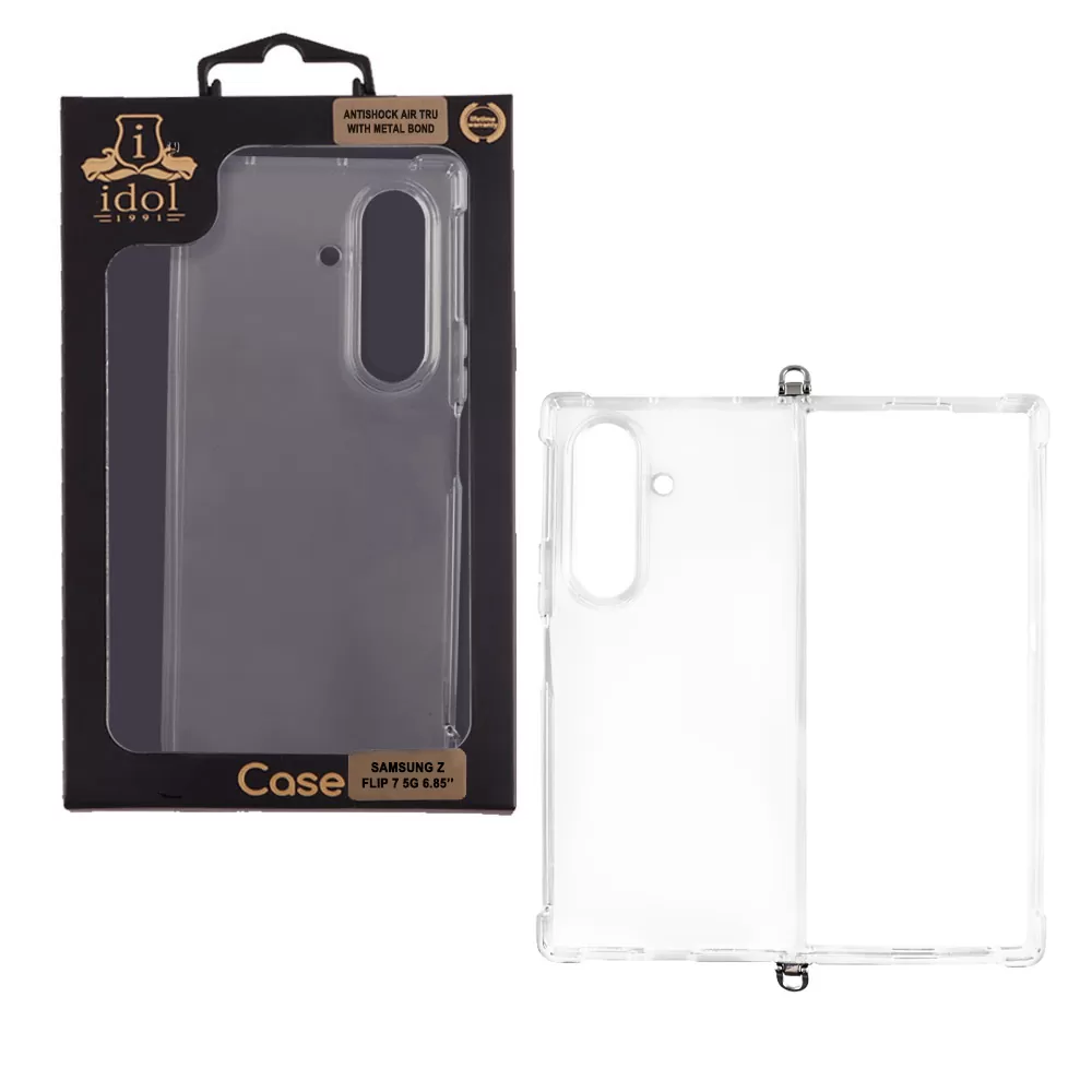 IDOL 1991 ANTISHOCK AIR TPU ΘΗΚΗ SAMSUNG Z FOLD 7 5G 8.0in  WITH METAL BOND CAMERA GUARD ΔΙΑΦΑΝΗ - Image 2