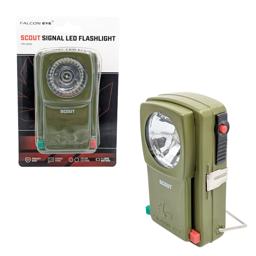 FALCON ΦΑΚΟΣ SCOUT SIZE 1 x 3R12 LED FWL0032