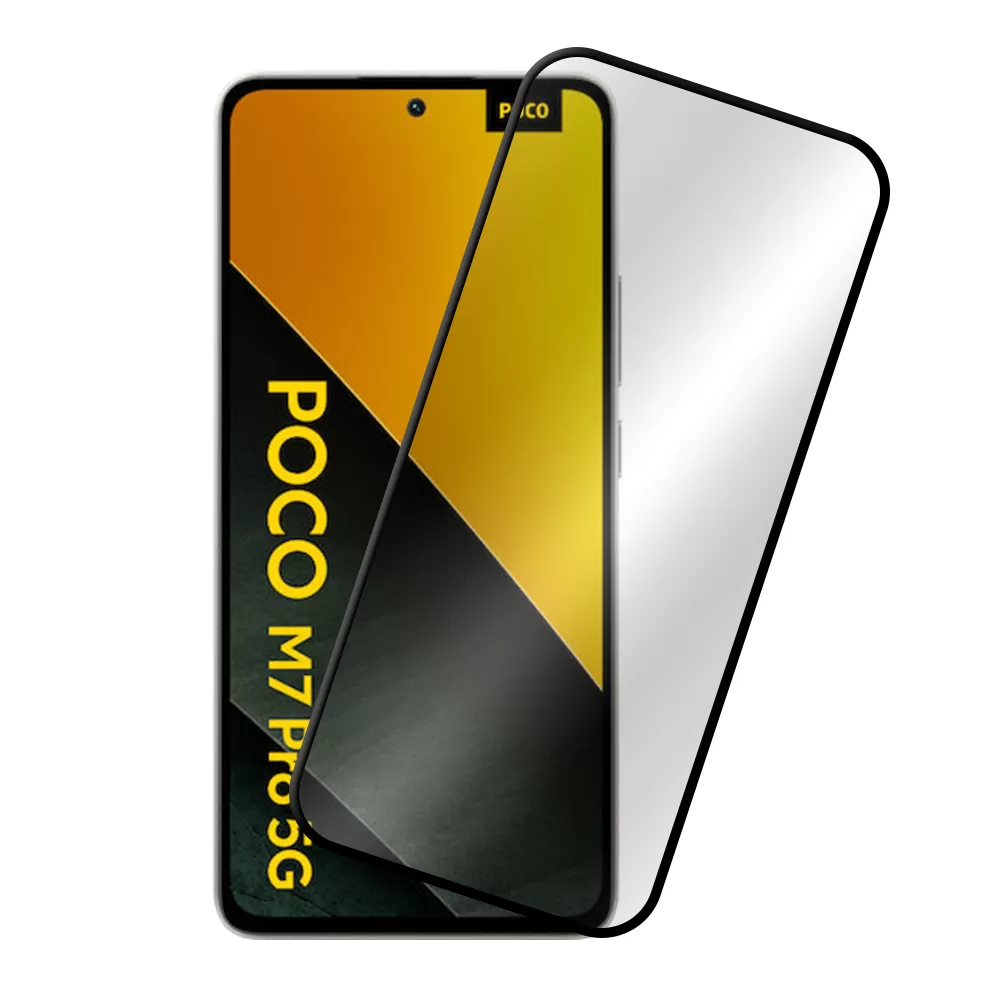 IDOL 1991 SPECIAL TEMPERED GLASS XIAOMI POCO M7 PRO 5G 6.67in 9H 0.25mm FULL COVER FULL GLUE BLACK