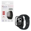 VOLTE-TEL TEMPERED GLASS APPLE WATCH 10/ WATCH 11 46mm 1.96in 9H 0.30mm 3D EDGE 1.96in 0.30mm FULL GLUE FULL COVER BLACK
