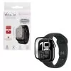 VOLTE-TEL TEMPERED GLASS APPLE WATCH 10/ WATCH 11 46mm 1.96in 9H 0.30mm 3D EDGE 1.96in 0.30mm FULL GLUE FULL COVER BLACK