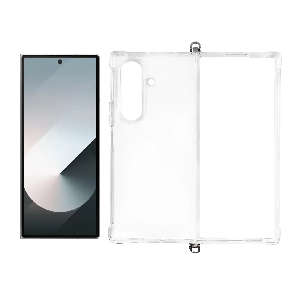 IDOL 1991 ANTISHOCK AIR TPU ΘΗΚΗ SAMSUNG Z FOLD 7 5G 8.0in  WITH METAL BOND CAMERA GUARD ΔΙΑΦΑΝΗ