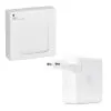 TRAVEL USB-C TYPE C POWER ADAPTER APPLE MX0J2ZM/A A2166 20.5V 4.37A 96W WHITE PACKING OR