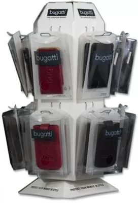 BUGATTI STAND ΠΕΡΙΣTΡΕΦΟΜΕΝΟ 24 CASES LEATHER OR - Image 2
