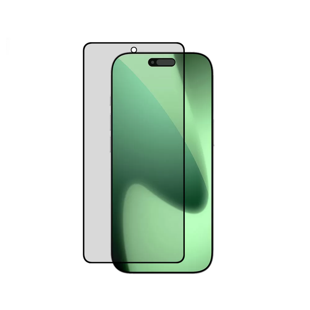 IDOL 1991 PREMIUM PRIVACY ANTISPY TEMPERED GLASS IPHONE 17 AIR 6.5in 9H 0.25mm SEMI CURVED FULL GLUE BLACK - Image 6