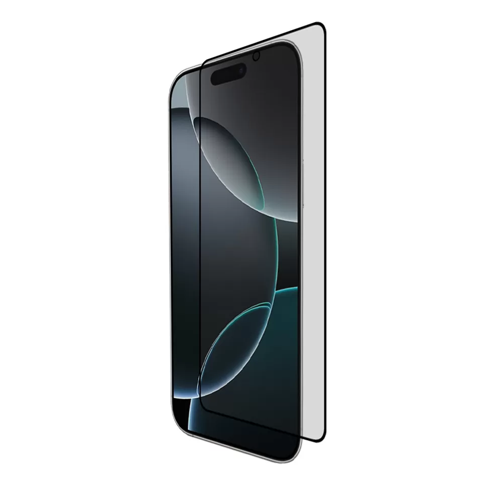 IDOL 1991 PRIVACY ANTISPY TEMPERED GLASS IPHONE 17 6.3in 9H 0.25mm SEMI CURVED FULL GLUE BLACK - Image 7