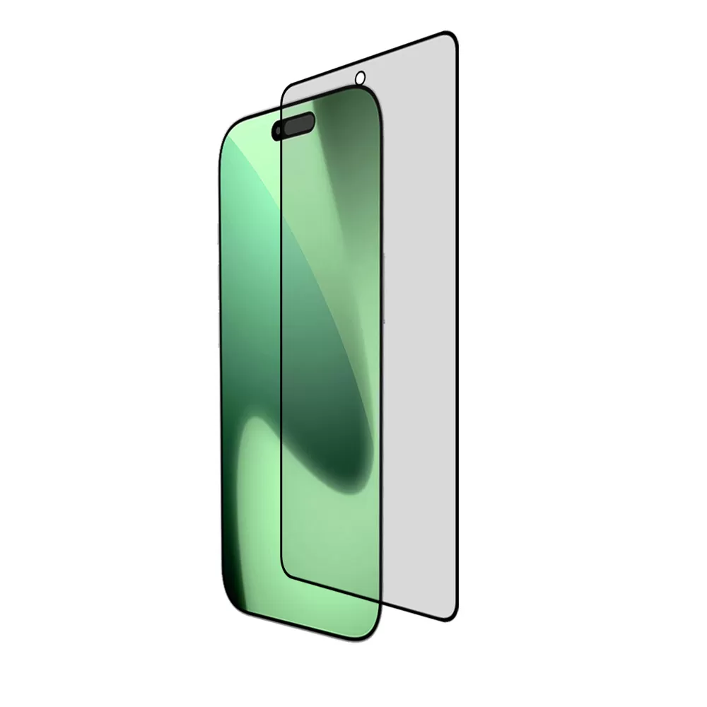 IDOL 1991 PRIVACY ANTISPY TEMPERED GLASS IPHONE 17 AIR 6.5in 9H 0.25mm SEMI CURVED FULL GLUE BLACK - Image 7