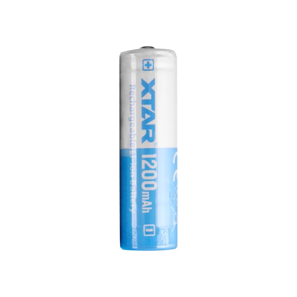 XTAR ΜΠΑΤΑΡΙΑ ΕΠΑΝΑΦΟΡΤΙΖΟΜΕΝΗ ΛΙΘΙΟΥ 14500 AA/ FR6 3.6V 1200mAh Li-ion ΜΕ ΠΡΟΣΤΑΣΙΑ - Image 4