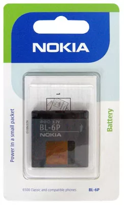 ΜΠΑΤΑΡΙΑ NOKIA BL-6P 6500 Classic/7900 Prisma 830mAh PACKING OR - Image 2
