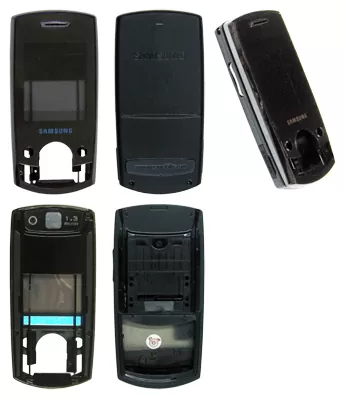 SAMSUNG J700 BLACK FRONT+LENS-MIDDLE-SLIDE-BACK-BATTERY COV 3POR - Image 2