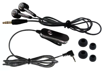 HANDS FREE LG 7100/5400 ROPE VOLTE-TEL VT607+VT014 STEREO ON/OFF 2pcs BLACK - Image 4