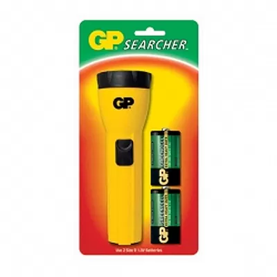GP ΦΑΚΟΣ L032/G SEARCHER (YELLOW BIG) + (2xD/R20/UM1) - Image 2