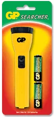 ΦΑΚΟΣ GP L033/G SEARCHER (YELLOW SMALL) + (4xAA/R6/UM3) - Image 2