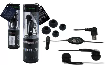 HANDS FREE MOTOROLA V3/L7 ROPE VOLTE-TEL VT014 EASYFIT STEREO ON/OFF - Image 4
