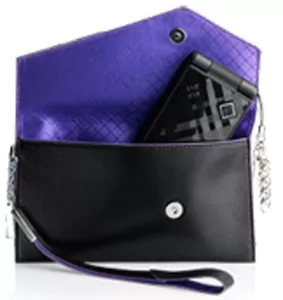 ΘΗΚΗ SONY ERICSSON (IDC-23) BLACK-PURPLE PACKING OR - Image 2