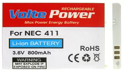 ΜΠΑΤΑΡΙΑ NEC 411 800mAh Li-ion VoltePower - Image 2