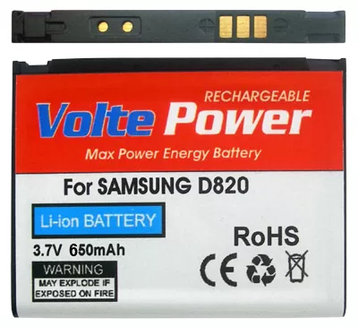 ΜΠΑΤΑΡΙΑ SAMSUNG D820/Z510 650mAh Li-ion VoltePower - Image 2