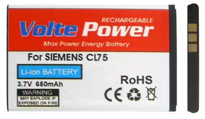 ΜΠΑΤΑΡΙΑ SIEMENS CL75 650mAh Li-ion VoltePower - Image 2