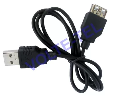 ΚΑΛΩΔΙΟ Η/Υ ΠΡΟΕΚΤΑΣΗ USB 2.0 (USB MALE ΣΕ USB FEMALE ) 0.6m - Image 2