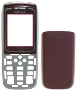 NOKIA 1650 RED BACK-FRONT COVER  3P OR - Image 2