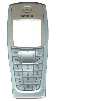 NOKIA 6220 SILVER FRONT COVER - Image 2