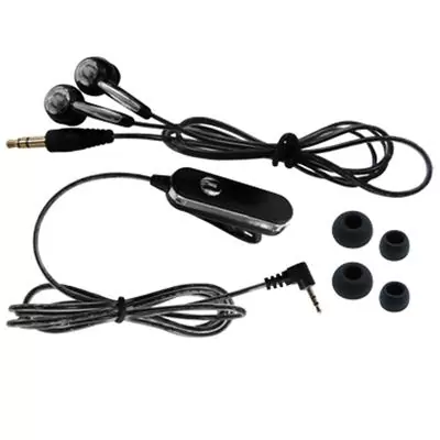 HANDS FREE MOTOROLA W270 ROPE VOLTE-TEL  VT607+VT014 STEREO ON/OFF 2pcs BLACK - Image 3