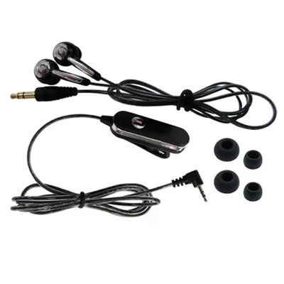 HANDS FREE SHARP GX30/GX25 ROPE VOLTE-TEL VT607+VT014 STEREO ON/OFF2pcs BLACK - Image 3