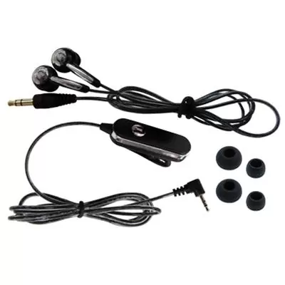 HANDS FREE SHARP GX10/GX20 ROPE VOLTE-TEL VT607+VT014 STEREO ON/OFF2pcs BLACK - Image 3