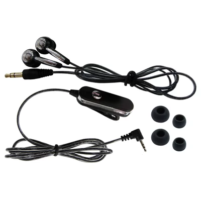 HANDS FREE LG 7100/5400 ROPE VOLTE-TEL VT607+VT014 STEREO ON/OFF 2pcs BLACK - Image 3