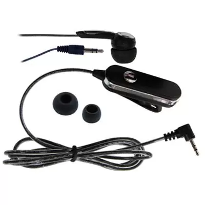 HANDS FREE SHARP GX10/GX20 ROPE VOLTE-TEL VT607+VT014 ON/OFF 2pcs BLACK - Image 3