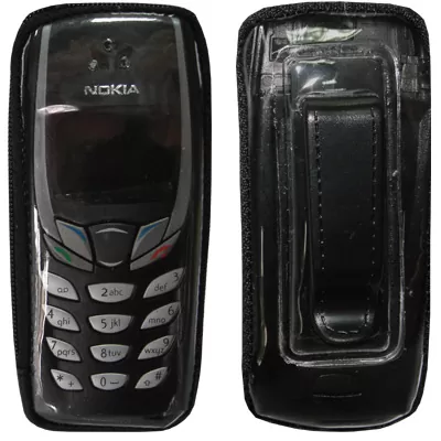 ΘΗΚΗ NOKIA 6510 ZIPPER ΔΕΡΜΑΤΙΝΗ BLACK ΦΕΡΜΟΥΑΡ - Image 2