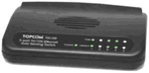 TSH 205 (5 port) ETHERNET SWITCH 10/100 Mbps TOPCOM - Image 2