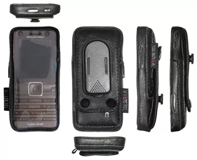 VOLTE-TEL ΘΗΚΗ SONY ERICSSON K770 ZIPPER ΔΕΡΜΑΤΙΝΗ ΠΕΡΙΣΤΡΕΦΟΜΕΝΟ CLIP - Image 2