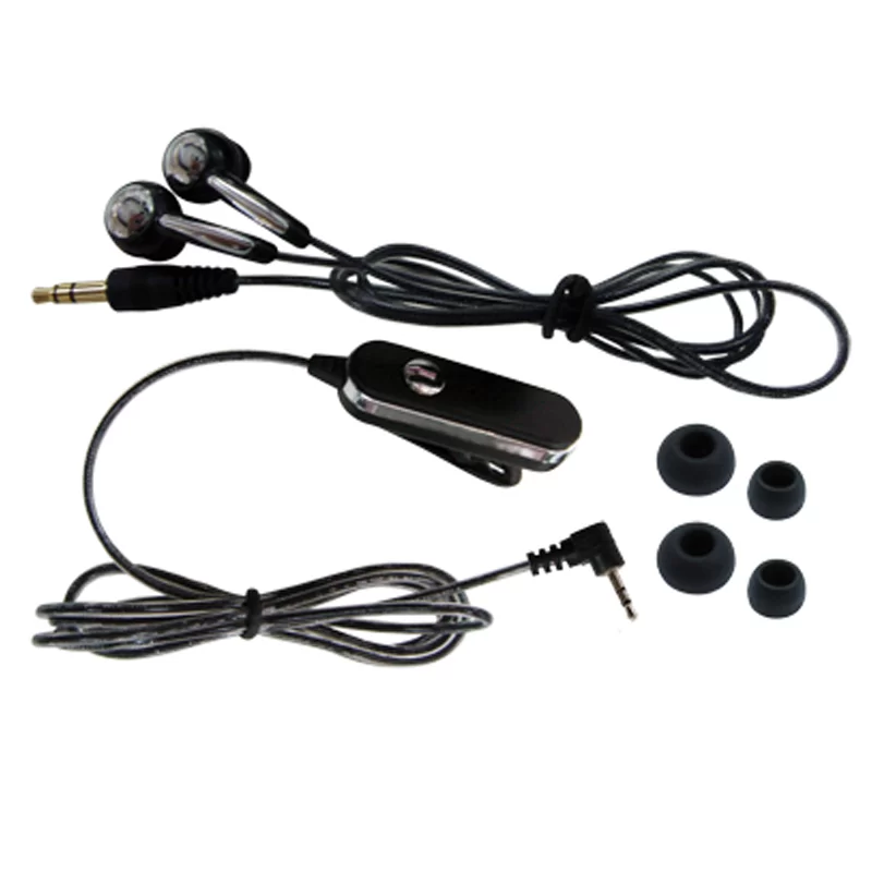 HANDS FREE SHARP GX30/GX25 ROPE VOLTE-TEL VT607+VT014 STEREO ON/OFF2pcs BLACK - Image 2