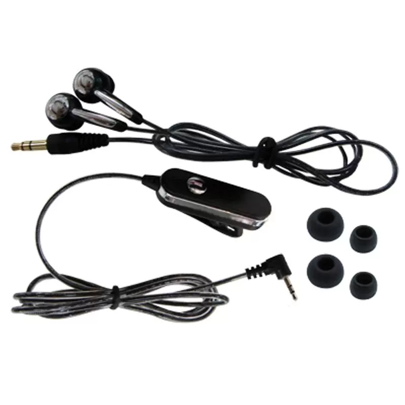 HANDS FREE SHARP GX10/GX20 ROPE VOLTE-TEL VT607+VT014 STEREO ON/OFF2pcs BLACK - Image 2
