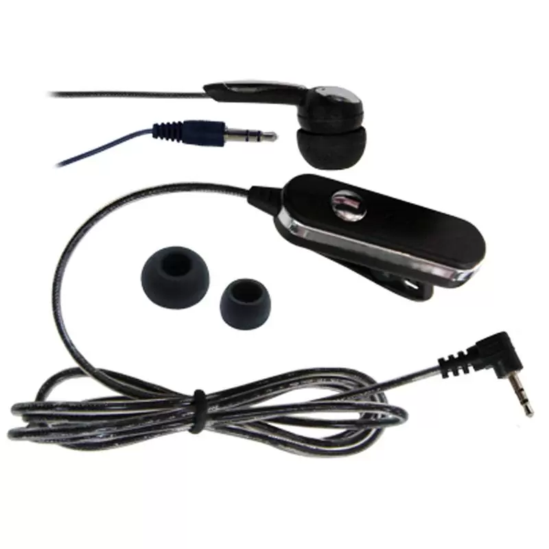 HANDS FREE SHARP GX10/GX20 ROPE VOLTE-TEL VT607+VT014 ON/OFF 2pcs BLACK - Image 2