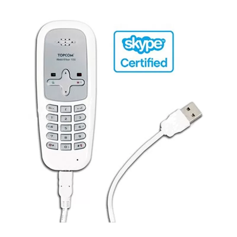 ΕΝΣΥΡΜΑΤΟ USB WEBT@LKER TOPCOM 100 VOIP TOPCOM