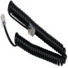 ΚΑΛΩΔΙΟ SPIRAL ΜΑΥΡΟ ΓΙΑ ΤΗΛΕΦΩΝΑ 2x RJ10 (4P4C) 2m