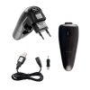 VOLTE-TEL MINI USB USB DUO TRAVEL-ΦΟΡΤΙΣΤΗΣ ΑΥΤΟΚΙΝΗΤΟΥ+ADAPTOR+ΚΟΝΕΚΤΟΡΑΣ BLACK