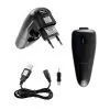 VOLTE-TEL MINI USB USB DUO TRAVEL-ΦΟΡΤΙΣΤΗΣ ΑΥΤΟΚΙΝΗΤΟΥ+ADAPTOR+ΚΟΝΕΚΤΟΡΑΣ BLACK