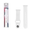 VOLTE-TEL VT150 ΛΟΥΡΑΚΙ ΡΟΛΟΓΙΟΥ ΣΙΛΙΚΟΝΗΣ XIAOMI REDMI WATCH 4/WATCH 5/SMART BAND 8 PRO/SMART BAND 9 PRO WHITE