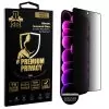 IDOL 1991 PREMIUM PRIVACY ANTISPY TEMPERED GLASS IPHONE 17 PRO MAX 6.9in 9H 0.25mm SEMI CURVED FULL GLUE BLACK