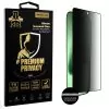 IDOL 1991 PREMIUM PRIVACY ANTISPY TEMPERED GLASS IPHONE 17 AIR 6.5in 9H 0.25mm SEMI CURVED FULL GLUE BLACK