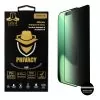 IDOL 1991 PRIVACY ANTISPY TEMPERED GLASS IPHONE 17 AIR 6.5in 9H 0.25mm SEMI CURVED FULL GLUE BLACK