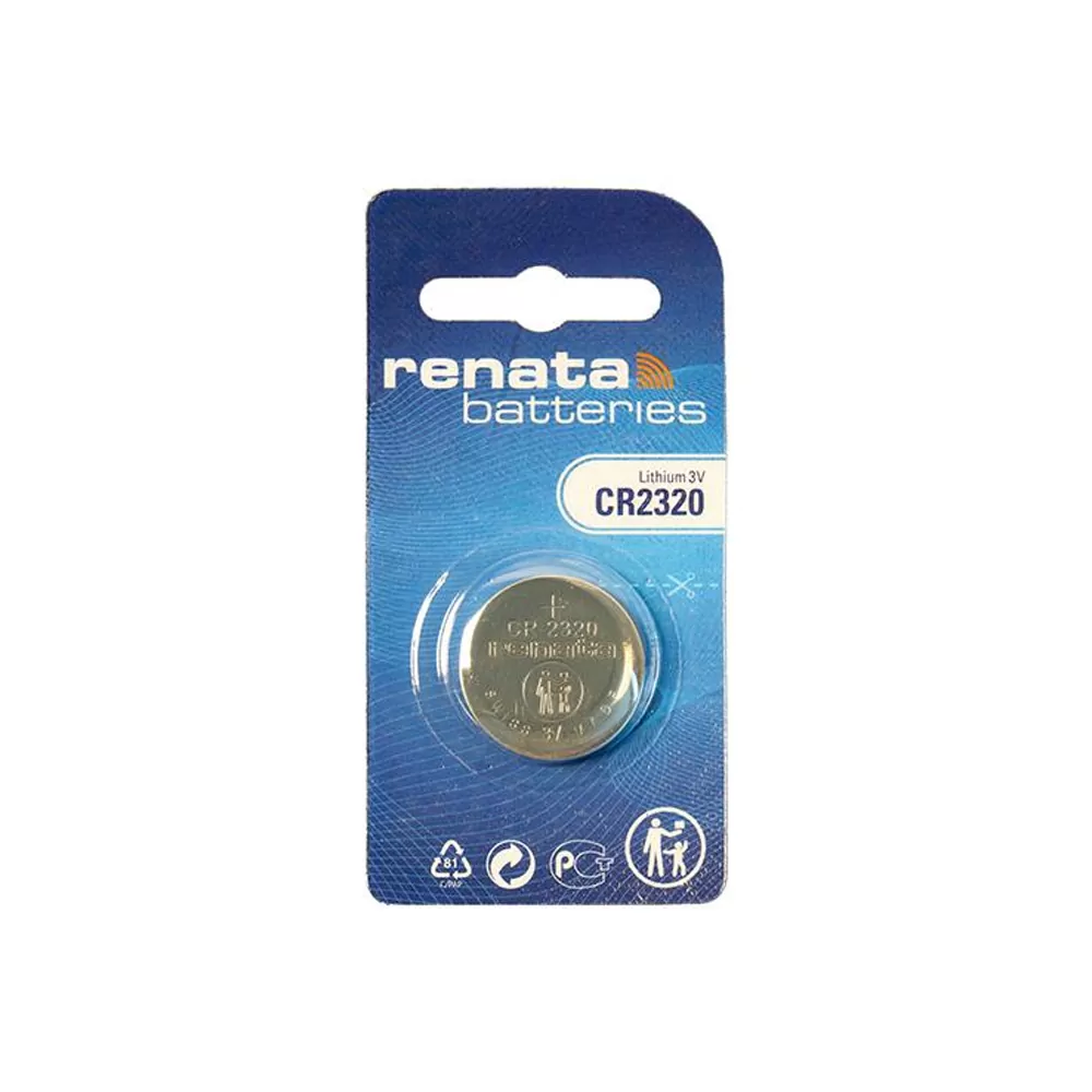RENATA ΜΠΑΤΑΡΙΕΣ ΝΟΜΙΣΜΑΤΟΣ ΛΙΘΙΟΥ CR2320 3V Li-ion 1/BLISTER