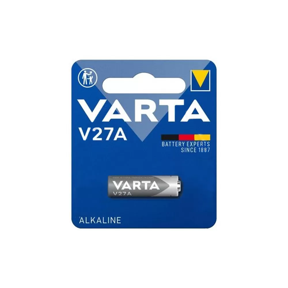 VARTA ΜΠΑΤΑΡΙΕΣ ΑΛΚΑΛΙΚΕΣ ΤΗΛΕΧΕΙΡΙΣΜΟΥ 27A/A27 MN27 12V 20mAh ALKALINE 1/BLISTER