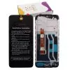 REALME C3/C3i/NARZO 10A ΟΘΟΝΗ IPS + TOUCH SCREEN + LENS + FRAME HF-4903487 BLACK HYPER-FIX SERVICE PACK
