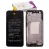 SAMSUNG A26 5G A266 ΟΘΟΝΗ AMOLED +TOUCH SCREEN + LENS + FRAME HF-GH82-37049A BLACK HYPER-FIX SERVICE PACK