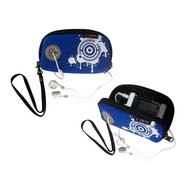 VOLTE-TEL ΘΗΚΗ UNIVERSAL NEOPREN ZIPPER VNZ02 BLUE
